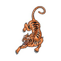 Pouncing Tiger Temporary Tattoo